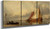 Dutch Barges Near A Beach By Edward William Cooke, R.A.