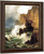 Cliffs In A Storm by Edward Moran