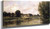 View Of A River By Charles Francois Daubigny By Charles Francois Daubigny