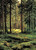 Coniferous Forest, Sunny Day By Ivan Ivanovich Shishkin