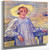 Elisaeth Van Rysselberghe In A Straw Hat Theo Van Rysselberghe