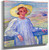 Young Girl In A Straw Hat Theo Van Rysselberghe