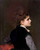 A Young Woman In Profile By Gustave Jean Jacquet