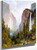 Bridal Veil Fall Yosemite Valley By Thomas Hill