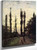 Evening Poplars By Theodore Clement Steele