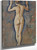 Female Nude From The Back By Koloman Moser
