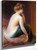 Femme Assise Au Lit By Delphin Enjolras