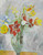 Flower Still Life With Amaryllis By Isaac Grunewald