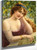 Girl By The Lemon Tree By Emile Vernon