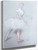 Dancer In A White Tutu By Jean Louis Forain  By Jean Louis Forain