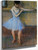 Dancer In Blue At The Barre By Edgar Degas