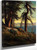 Lake Tahoe (Also Known As A Man With An Oar Sitting On A Bluff) By Thomas Hill