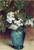 Laurel Blossoms In A Blue Vase By Thomas Worthington Whittredge