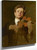 Mischa Elman (1891–1967) Playing The Violin By Solomon Joseph Solomon