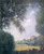 Overhanging Trees By Julian Alden Weir