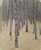 Pine Forest In Winter By Koloman Moser