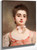 Portrait Of A Young Lady 4 By Gustave Jean Jacquet