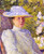 Portrait Of Mathilde Vereeken By Theo Van Rysselberghe