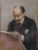 Portrait Of Max Liebermann By Fritz Von Uhde