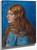 Profile Of Woman With Red Hair By Federico Zandomeneghi