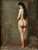 Standing Female Nude With Long Brown Hair By George Ogilvy Reid
