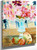 Still Life With Garden Cosmos By Isaac Grunewald Still Life With Garden Cosmos By Isaac Grunewald