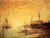 Harbor At Sunset Moank Connecticut By Henry Ward Ranger