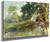 Landscape With Seated Figure By Julian Alden Weir