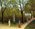 Luxembourg Garden (Also Known As Monument To Chopin) By Henri Rousseau