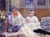 Madame Theo Van Rysselberghe And Her Daughter By Theo Van Rysselberghe