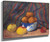 Nature Morte Aux Pommes Sur Fond De Tenture Rayee By Paul Serusier