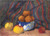 Nature Morte Aux Pommes Sur Fond De Tenture Rayee By Paul Serusier