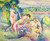 Nymphs By Henri Edmond Cross