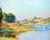 On The River (No. 2) By Willard Leroy Metcalf