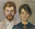 Portrait Of A Married Couple By Peder Severin Kroyer