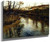 River Landscape 1 By Fritz Thaulow
