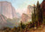 Scene Of Yosemite Bridalveil Fall By Thomas Hill