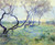 Tamarisk Trees In Early Sunlight By Guy Orlando Rose