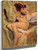 Female Nude By Ignacio Pinazo Camarlench By Ignacio Pinazo Camarlench