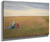 Two Girls On A Field. Summer Day By Michael Peter Ancher Two Girls On A Field. Summer Day By Michael Peter Ancher