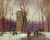 Winter Washington Square By Paul Cornoyer