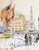 Flags, Columbus Circle By Frederick Childe Hassam