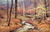 Fall In The Ravine by Theodore Clement Steele