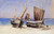 Fishing Boats Etretat by Samuel Colman