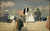 On The Beach At Cabourg by Rene Francois Xavier Prinet On The Beach At Cabourg by Rene Francois Xavier Prinet