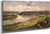 The Ohio River From The College Campus Hanover by Theodore Clement Steele