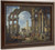 A Capriccio Of Roman Ruins With The Pantheon by Giovanni Paolo Panini