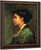 Frau Gernhardt By Theodore Clement Steele Oil on Canvas Reproduction