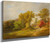 Autumn Landscape With Shepherd Dog And Sheep 2 by Jasper Francis Cropsey
