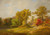 Autumn Landscape With Shepherd Dog And Sheep 2 by Jasper Francis Cropsey